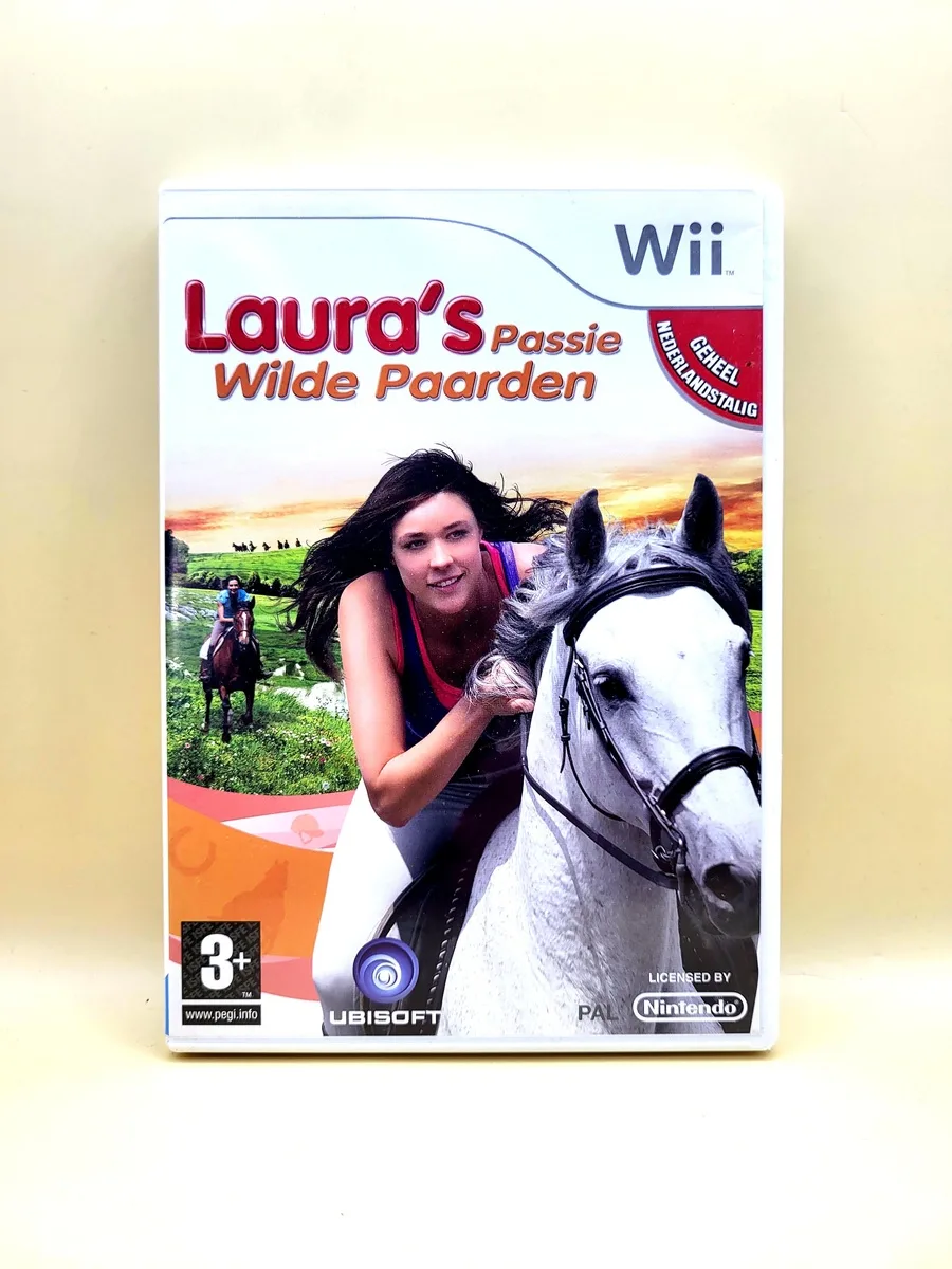 Laura's Passie: Wilde Paarden - Nintendo Wii voorkant