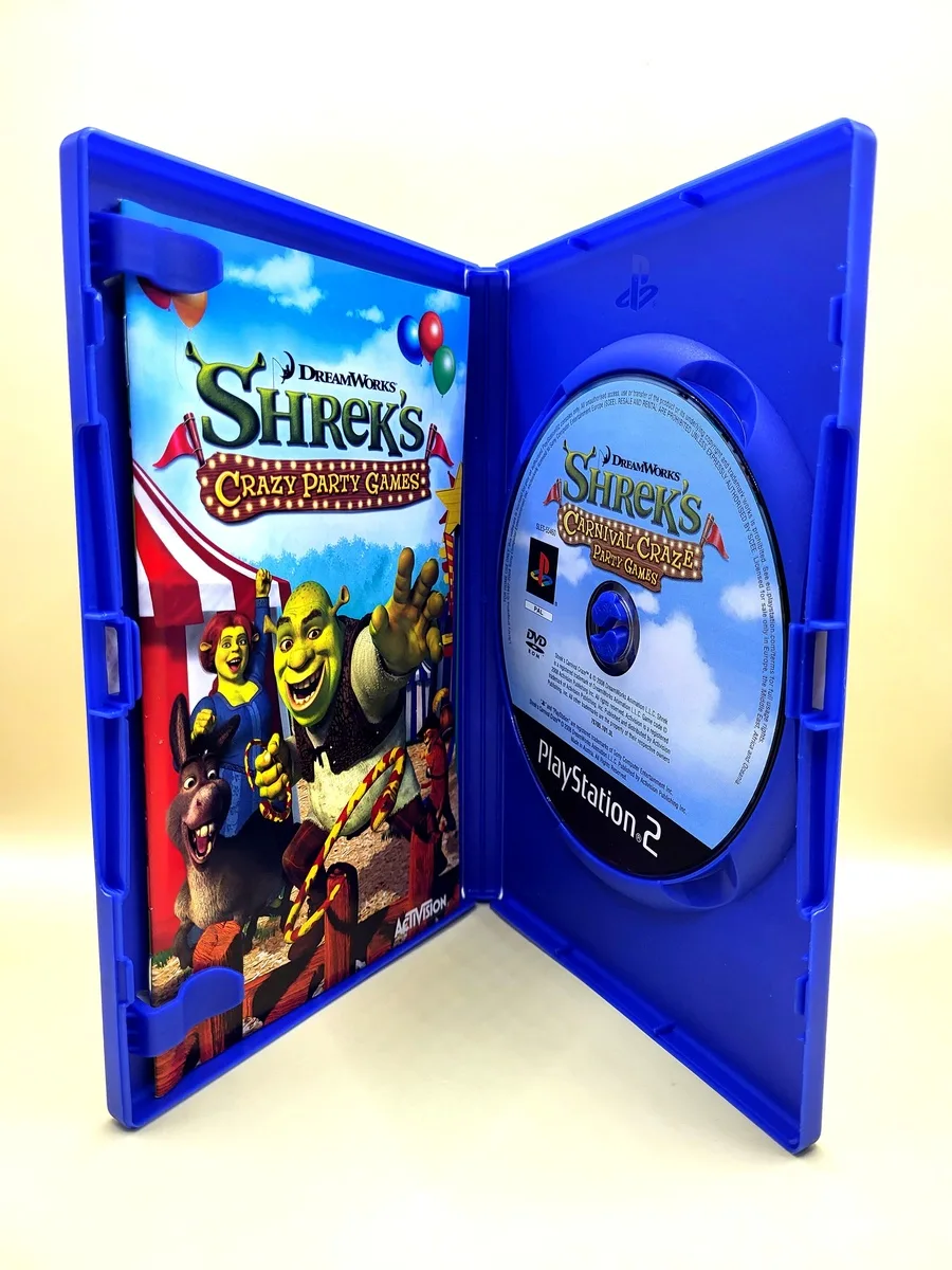 Shrek's Crazy Party Games - PlayStation 2 - PS2 foto 2