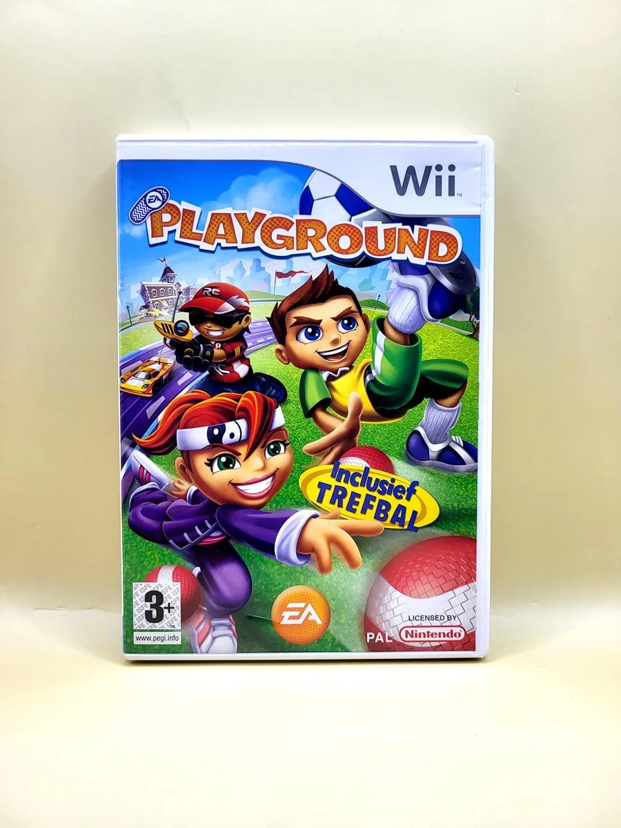 EA Playground - Nintendo Wii voorkant