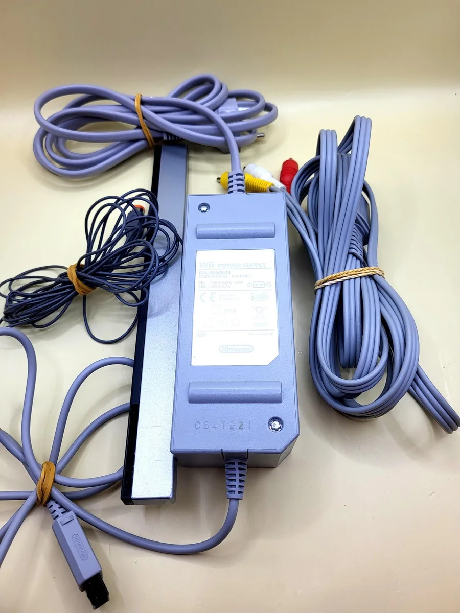 Nintendo Wii Console Zwart RVL-001 (First Model) foto 2
