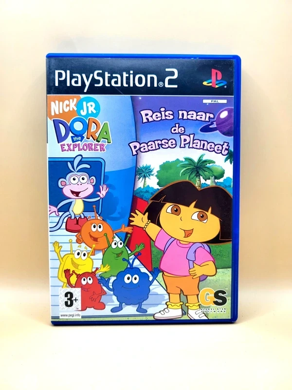 Dora the Explorer: Reis naar de Paarse Planeet - PlayStation 2 - PS2 – voorkant