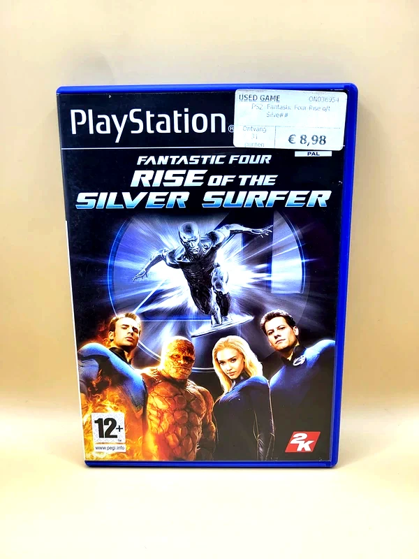 Fantastic 4: Rise of Silver Surfer - PlayStation 2 - PS2 – voorkant