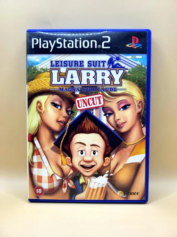 Leisure Suit Larry Magna Cum Laude - PlayStation 2 - PS2 – voorkant