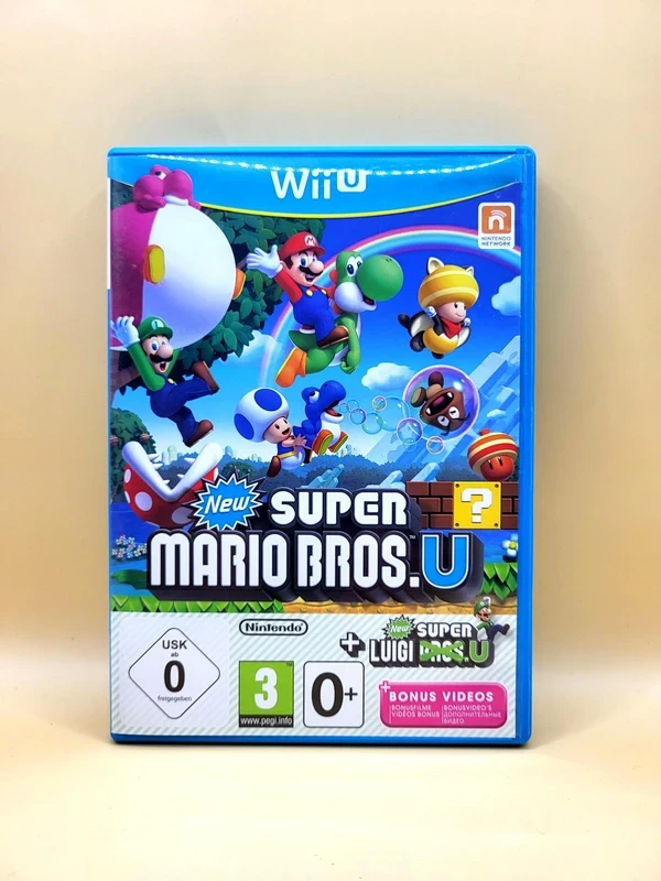 New Super Mario Bros U - Nintendo Wii U – voorkant