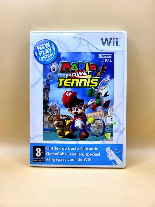 Mario Power Tennis - Nintendo Wii – voorkant