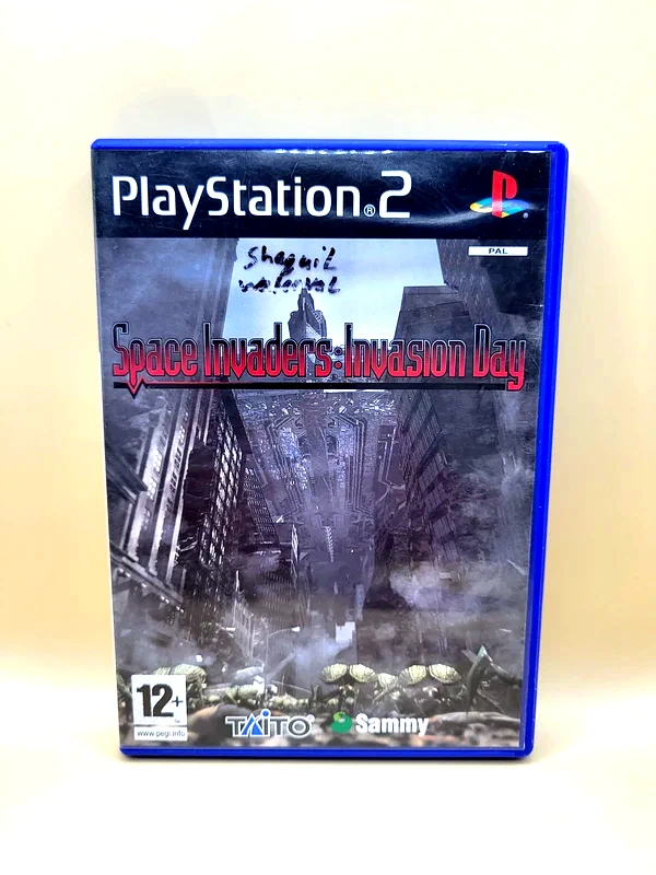 Space Invaders: Invasion Day - PlayStation 2 - PS2 – voorkant