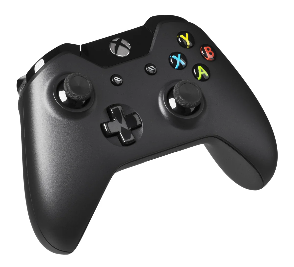 Zwarte Xbox One-controller van Microsoft